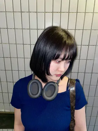 カラー 新原 陽那のヘアスタイル