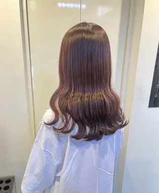 ロング カラー ヘアアレンジ HIMENO🫧 stylist🤍のヘアスタイル