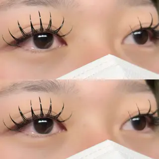 マツエク・マツパ まほ  平野/ 長吉六反/喜連瓜破のマツエク・マツパデザイン