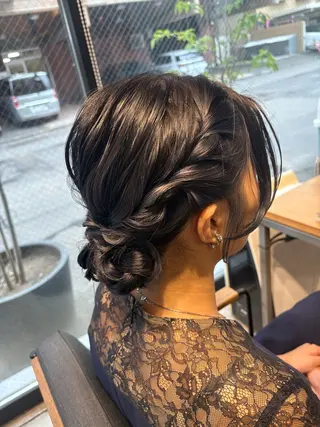 ヘアアレンジ 佐藤 妃織のヘアスタイル