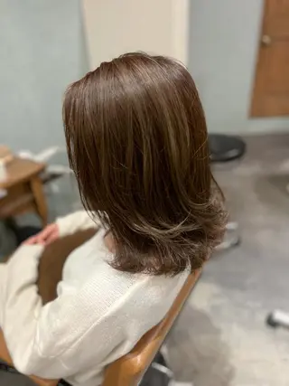 カラー レイヤーパーマ＊ NOBUのヘアスタイル