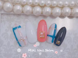 ネイル MiKi Nai池袋 長さだし得意のネイルデザイン