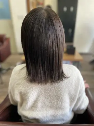 セミロング キッズ 💎白髪染めも対応 🙆👌山本明菜のヘアスタイル