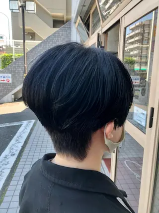 ショート カラー 鷺沼駅徒歩1分 キシタクのヘアスタイル