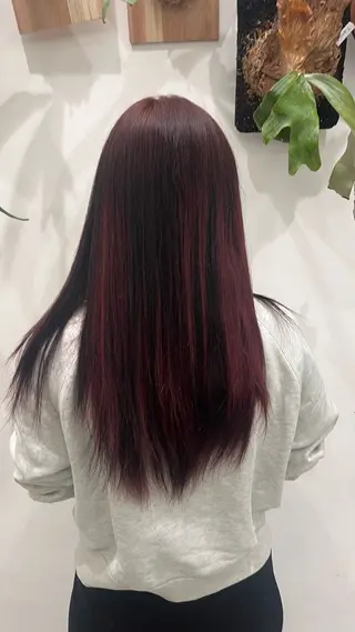 カラー 榊 桜のヘアスタイル