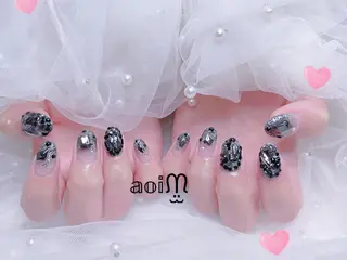 ネイル 葵うさぎ AIのネイルデザイン