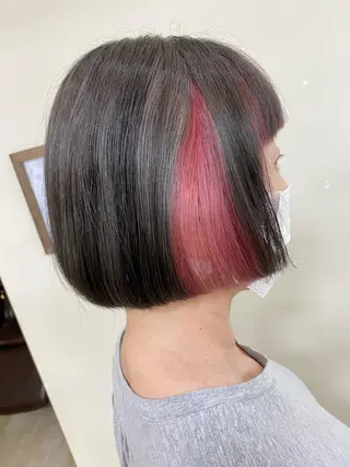 カラー SALOWIN栄 高須大貴のヘアスタイル