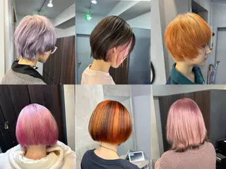 ショート カラー teN+by ambleluxeのヘアスタイル