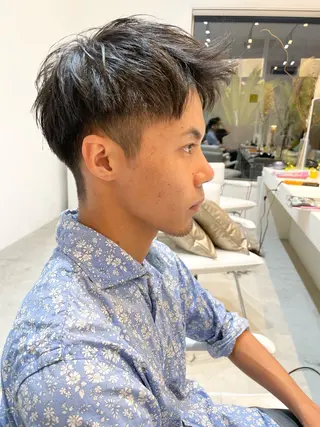 ショート メンズ 【un】 MANAのヘアスタイル