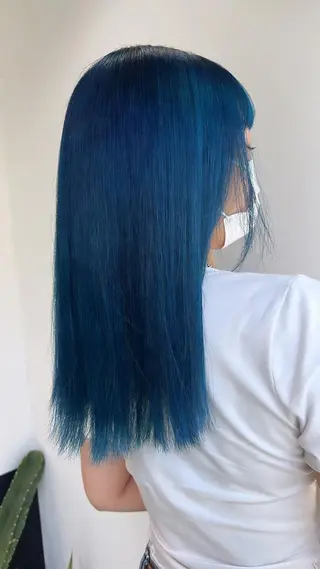 ミディアム カラー 似合わせ特化 /馬場 翼のヘアスタイル