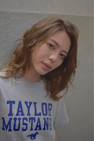 セミロング カラー ✨髪質改善縮毛矯正✨ 宇田川修平のヘアスタイル