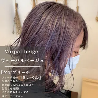 ミディアム 学割 悟 韓国風艶髪縮毛矯正のヘアスタイル