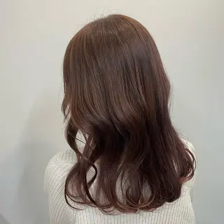 ロング カラー パーマ ヘアアレンジ メンズ キッズ ネイル マツエク・マツパ アイブロウ エクステモデル募集 💗大阪梅田/川上のヘアスタイル