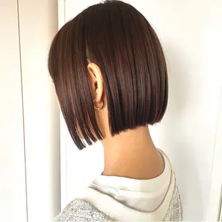 ショート カラー 髪質改善/縮毛矯正/ 艶髪/池袋/あつしのヘアスタイル