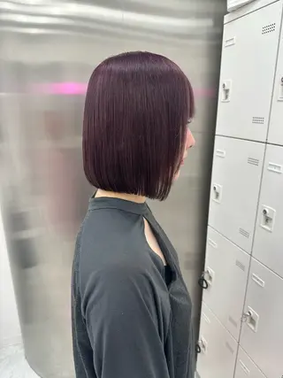 ロング まろっと艶感ブラウン ベージュ🤍まなかのヘアスタイル