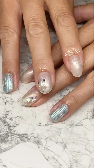 ネイル 手書きが得意🖌️ Y’s  nailのネイルデザイン