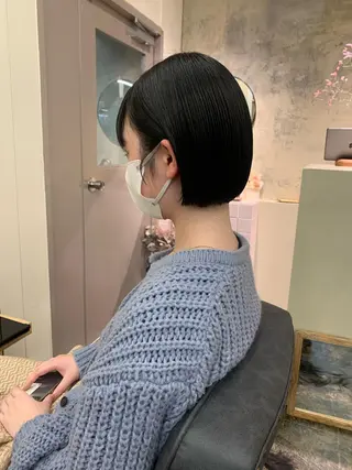 ショート yupi🐈⬛ レイヤー/パーマのヘアスタイル