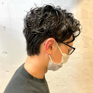 パーマ メンズ 🔥メンズショート 職人🔥大澤龍也のヘアスタイル