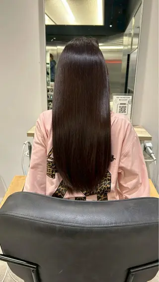 ロング カラー himari💜 暖色/レイヤーカットのヘアスタイル