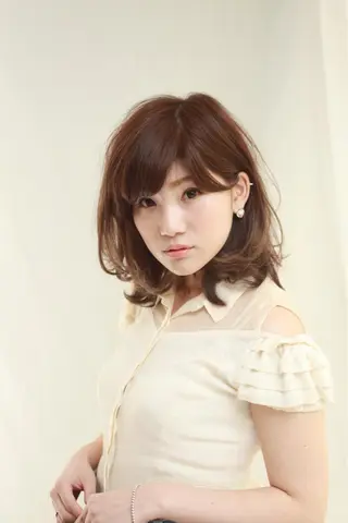 ミディアム Kobayashi Daisukeのヘアスタイル