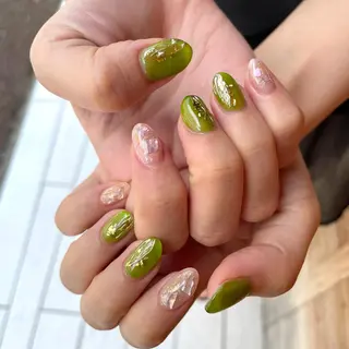 ネイル 新井 ひなののネイルデザイン