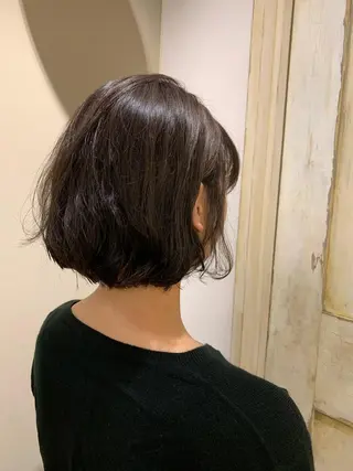 ミディアム カラー 韓国スタイル🇰🇷 annaのヘアスタイル