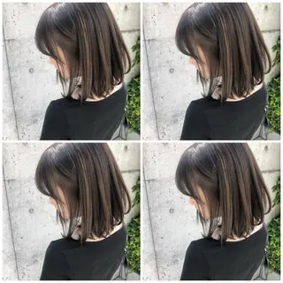 ミディアム カラー パーマ ヘアアレンジ メンズ キッズ ネイル マツエク・マツパ レイヤー/顔周り 韓国ヘア森田和貴のヘアスタイル