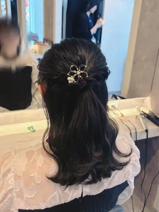 セミロング 🫧Maho【浦和】 艶カラー/ヘアメ🫧のヘアスタイル