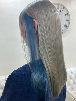 ロング カラー igrek bis所属・似合わせ×透明感 カラー🤍MAOのヘアスタイル