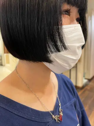 ミディアム 梶原 真帆のヘアスタイル