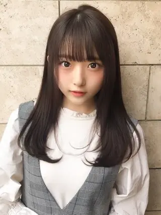 セミロング 🌼圧倒的な口コミ数 BRAVE柏東口のヘアスタイル
