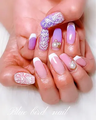 ネイル Blue bird  nailのネイルデザイン
