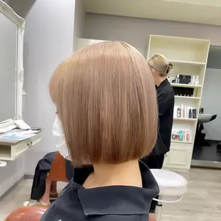カラー 緑区/艶髪 🦋柿下のヘアスタイル