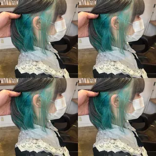 ショート カラー レイヤー×艶髪特化 マネージャー安藤光司のヘアスタイル