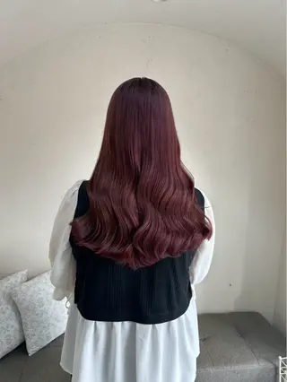 ロング カラー ACCOLE/ qualite/レナのヘアスタイル