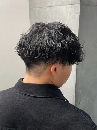 パーマ メンズ メンズモテパーマ💙 fuwaのヘアスタイル