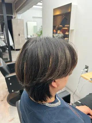 ショート メンズ メンズパーマ北千住 学生人気No.1登坂のヘアスタイル