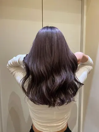 セミロング カラー 似合わせカラー/ヘア セット💐本多恵美のヘアスタイル
