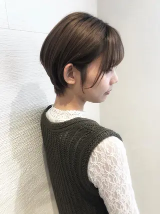 ショート 三鷹で1番ショート ボブをカットする新谷のヘアスタイル