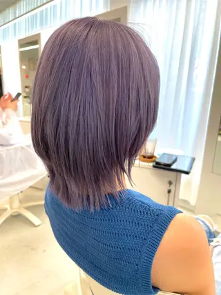 ミディアム カラー 柴田泰秀sotti. 髪質改善/ブリーチのヘアスタイル