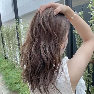 セミロング カラー 艶カラー吉祥寺🌸 KAZUEのヘアスタイル