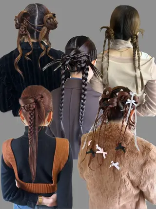 ロング ヘアアレンジ ☕️結【suii.】 ボブ/ヘアセット☕️のヘアスタイル