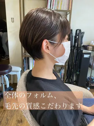 ショート ヒラヤマ ユウスケのヘアスタイル