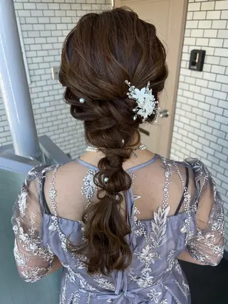 ヘアアレンジ 大人可愛いヘアメイク 💋🧚‍♀️しずかのヘアスタイル