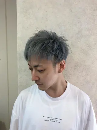 メンズ 大久保 遥日のヘアスタイル