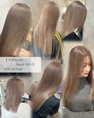 カラー RIENS aura / ayu ♡のヘアスタイル