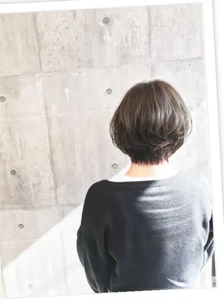 ショート カラー パーマ ヘアアレンジ メンズ キッズ ネイル マツエク・マツパ EnBlesS西宮 マンツーマン神道有基のヘアスタイル