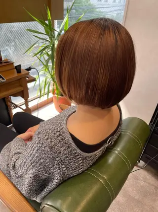ミディアム 美髪 透明感カラーSotaのヘアスタイル