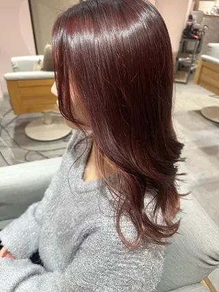 カラー 芝智也／ ブリーチカラーのヘアスタイル