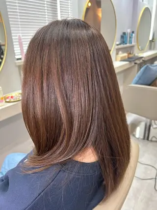 セミロング 池田 太一のヘアスタイル
